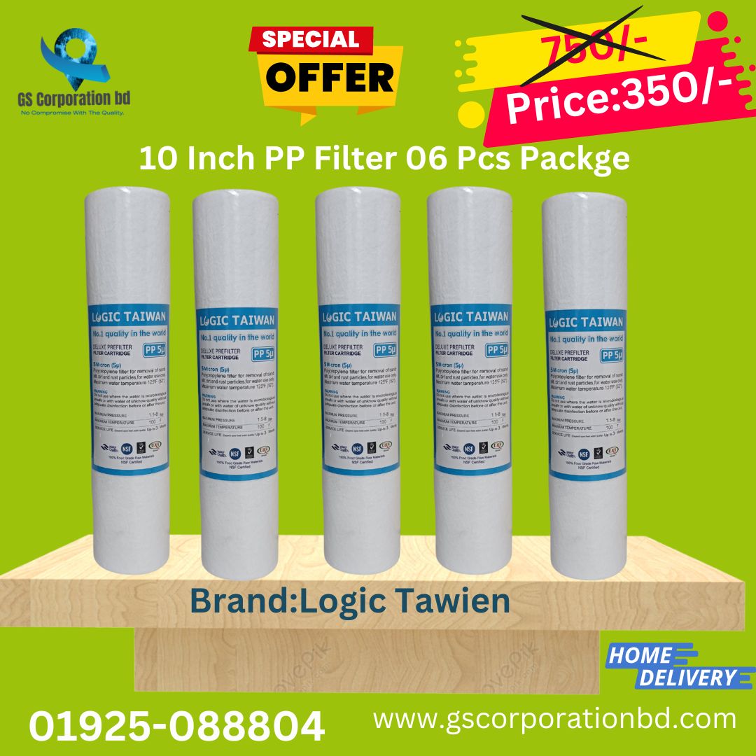 5 Pcs PP Filter Packge