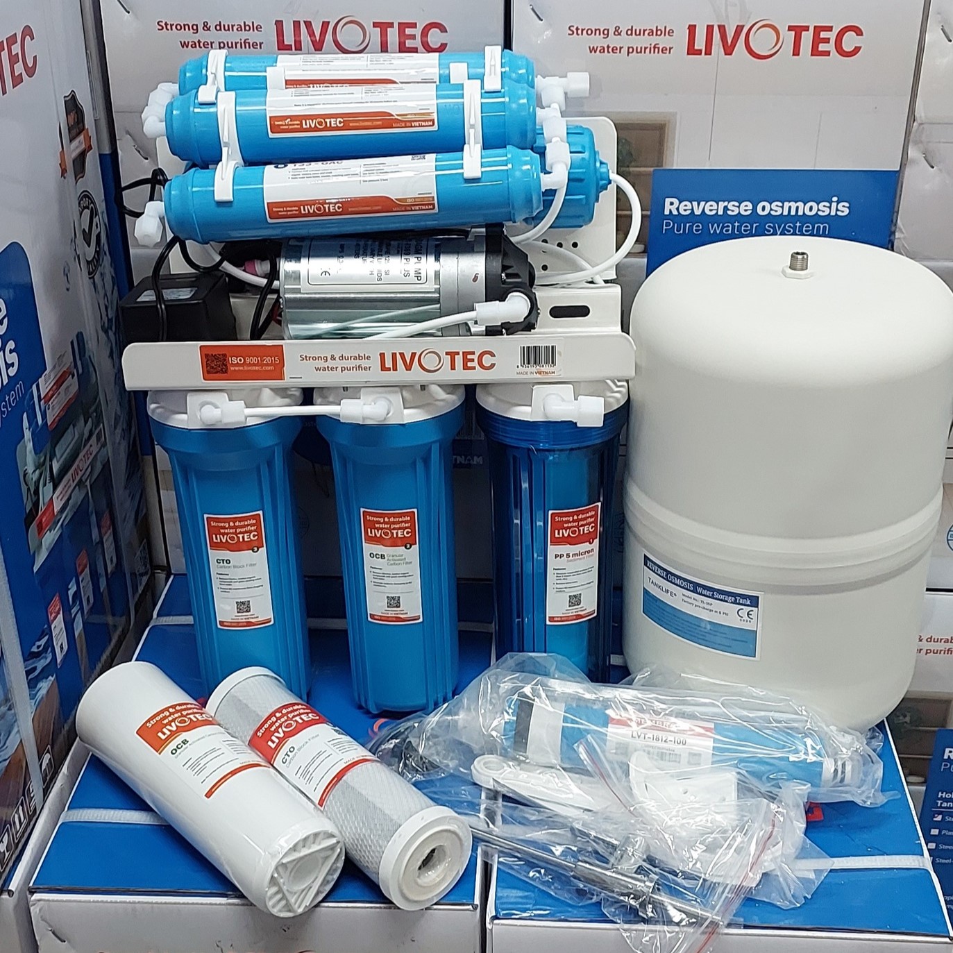 Livotec- Vietnam 7 Stage RO Water Purifier